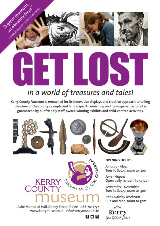 A poster advertising the Kerry County Museum
